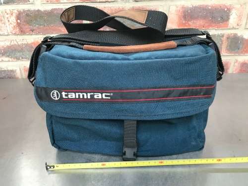 Tamrac Camera Bag blue, similar to System 603,made in USA, vintage