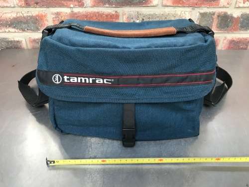 Tamrac Camera Bag blue, similar to System 603,made in USA, vintage