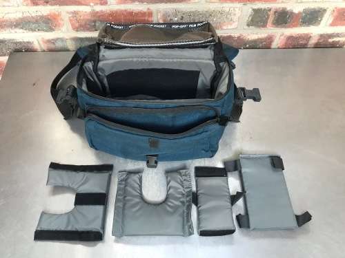 Tamrac Camera Bag blue, similar to System 603,made in USA, vintage