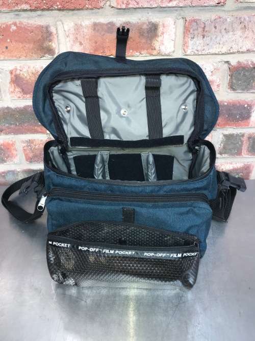 Tamrac Camera Bag blue, similar to System 603,made in USA, vintage