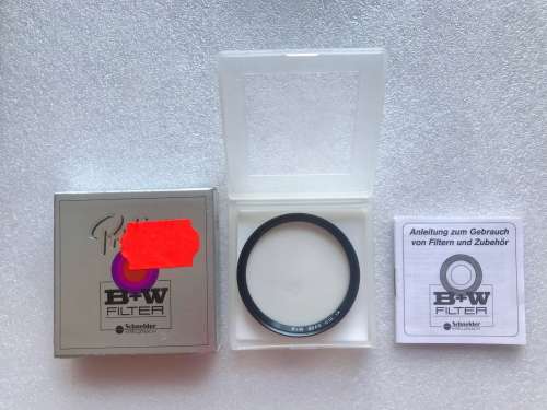 B+W Filter UV 49mm (010) UV-HAZE ,Pro Line , coted, new item from Germany, made in Germany