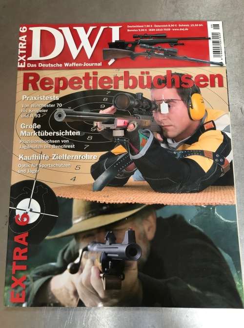 DWJ Deutsches Waffen-Journal EXTRA 6 in german, vintage , collectors item