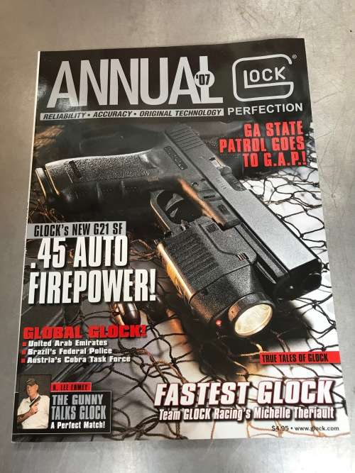 Annual Glock 07 magazine in english, 2007, vintage , collectors item