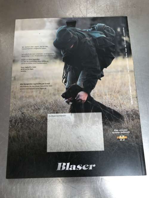 Blaser Catalog 02-2007 , aktive jagd, in german ,vintage , collectors item
