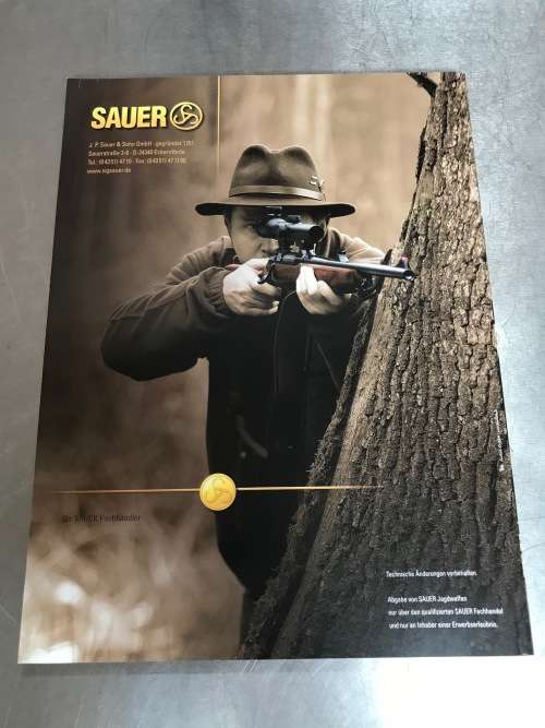 Sig Sauer Catalog incl. pricelist in german,vintage , collectors item