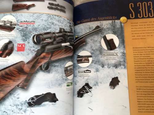 Sig Sauer Catalog incl. pricelist in german,vintage , collectors item