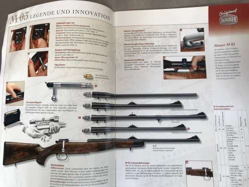 Mauser Catalog 2007 Preisliste 2007 in german ,vintage , collectors item,