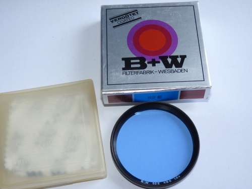 BW 52ES KB6 Blue correction filter,52mm Filter Thread, B+W