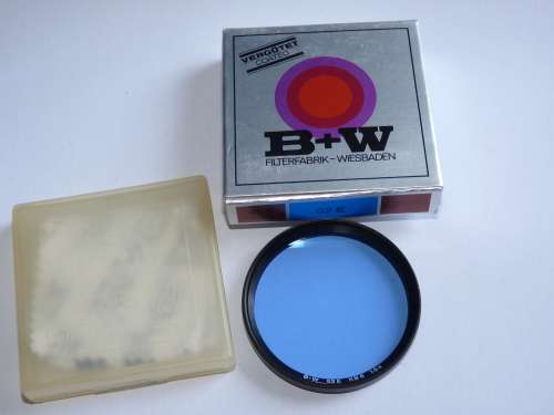 BW 52ES KB6 Blue correction filter,52mm Filter Thread, B+W