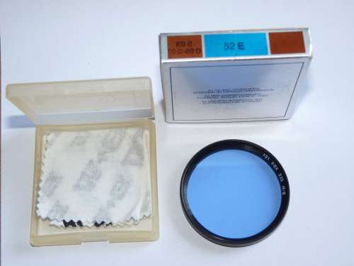 BW 52ES KB6 Blue correction filter,52mm Filter Thread, B+W