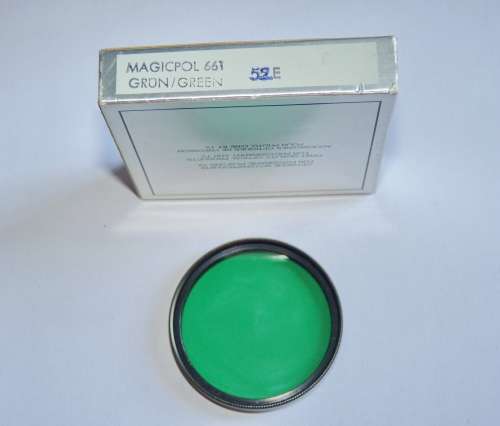 BW 52E Magicpol Green, 52mm Filter Thread, B+W,