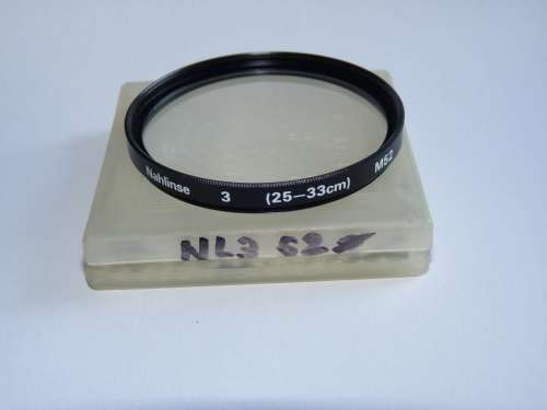 Filter Close up lens 52mm NL 3, +3, 52mm Filter Thread, close up,
