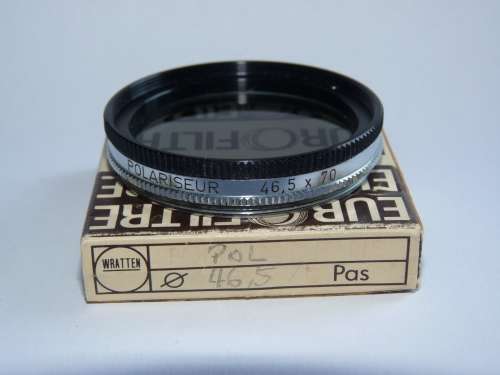 Euro filter pol 46.5mm linear,46.5mm Filter Thread,Polarizing Filter, polarized