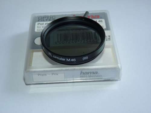 Hama 46mm Pol Circular,46mm Filter Thread,Polarizing Filter, polarized
