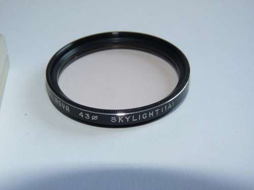 Hoya Skylight 43mm (1A) Sky, 43mm Filter Thread,