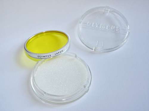 Olympus 43.5mm SY 48 2C  (Y2) , 43.5mm Filter Thread, yellow ,