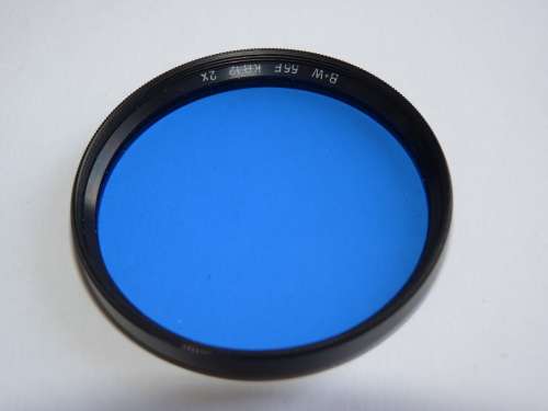 BW 55E KB12 Blue correction filter,55mm Filter Thread, B+W