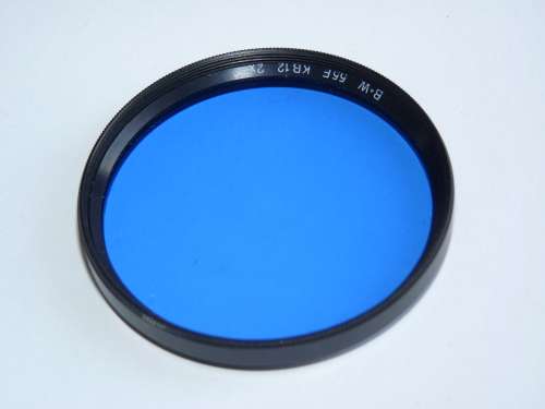 BW 55E KB12 Blue correction filter,55mm Filter Thread, B+W