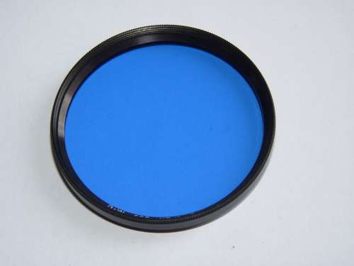 BW 55E KB12 Blue correction filter,55mm Filter Thread, B+W. LOT 2