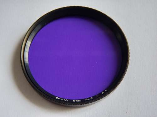 B+W 55E violett 443, correction filter,55mm Filter Thread,BW