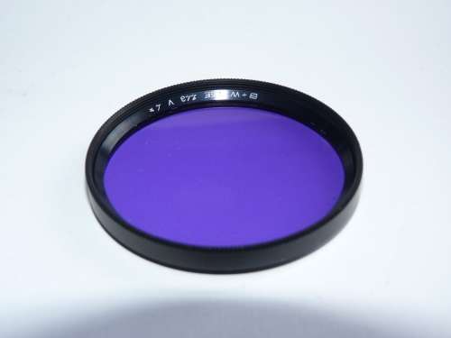 B+W 55E violett 443, correction filter,55mm Filter Thread,BW