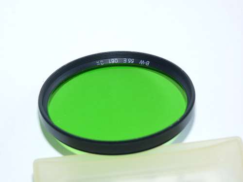 BW 55E Green Filter 061 3x,55mm Filter Thread, B+W