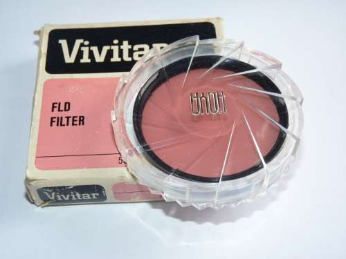 Vivitar 55E FL-D ,55mm Filter Thread, FLD,Fluorescent color correction Filter