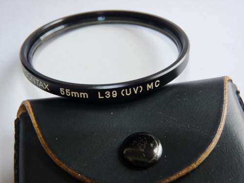 Contax 55mm UV Filter L39 MC, 55mm Filter Thread,