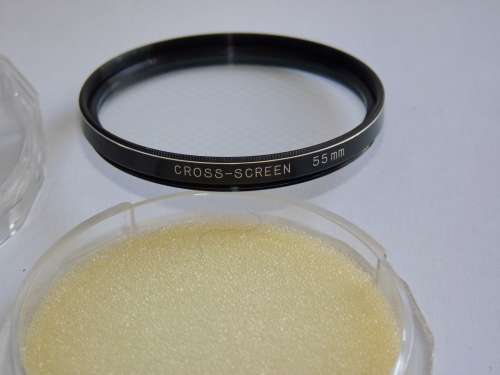 Cross-Screen Filter 55mm, 55mm Filter Thread,