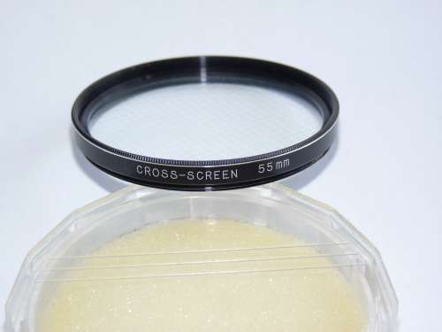 Cross-Screen Filter 55mm, 55mm Filter Thread,
