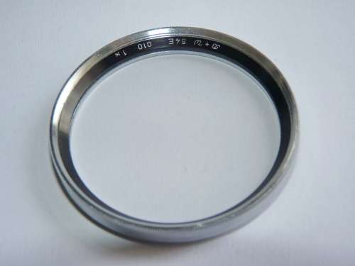 BW 54E UV 010 Glass loose, 54mm Filter Thread,B+W, vintage