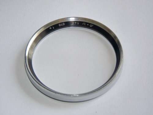BW 54E UV 010 Glass loose, 54mm Filter Thread,B+W, vintage