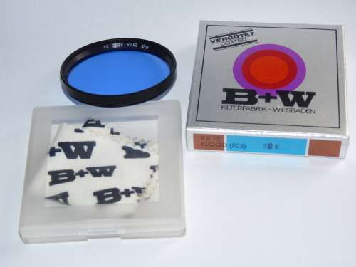 BW 58ES KB12 (80B) Filter 58mm Blue correction filter, 58mm Filter Thread, B+W