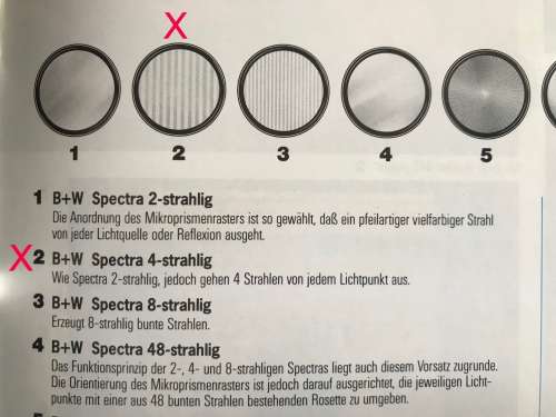B+W 55E spectra 4 Filter, 55mm Filter Thread, B+W, effect filter