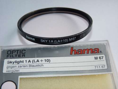 Hama Skylight 1A (LA+10) Filter 67mm,67mm Filter Thread,