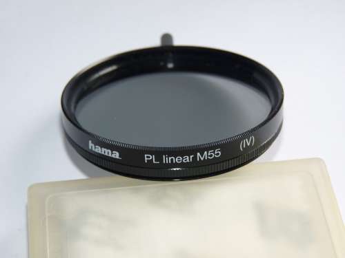 Hama Pol linear 55mm ,55mm Filter Thread,Polarizing Filter, polarized