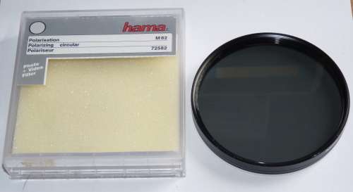 Hama Pol Circular 82mm ,82mm Filter Thread,Polarizing Filter, polarized