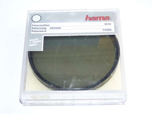 Hama Pol Circular 82mm ,82mm Filter Thread,Polarizing Filter, polarized