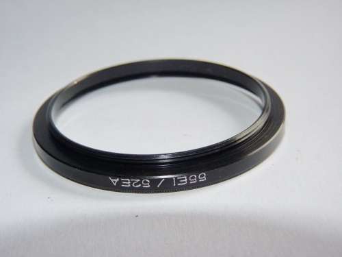 Metal Adapter Ring F 55mm to L 52mm, Filter 55mm to Lens 52mm,made by B+W (Germany)