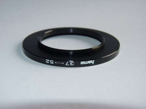 Hama Metal Adapter Ring F 52mm to L 37mm, Filter 52mm to Lens 37mm