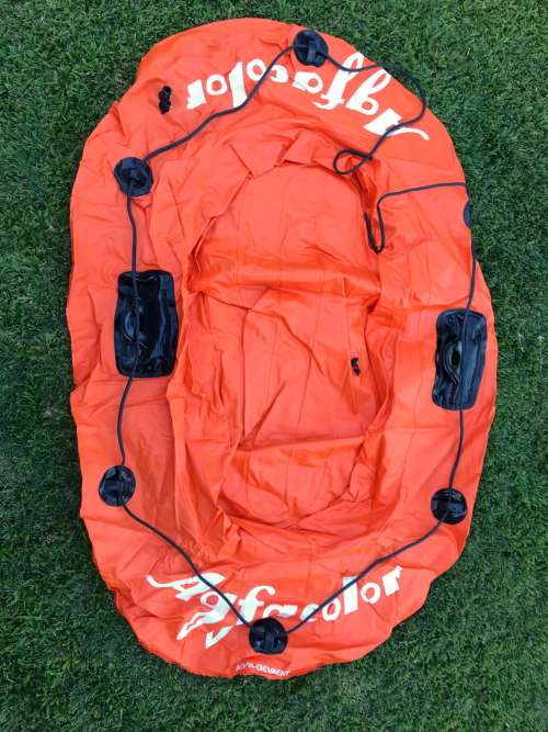 Vintage Agfa Inflatable Boat (Store Display Promotion 70s in Germany), collectors item, Agfa-Gevaert