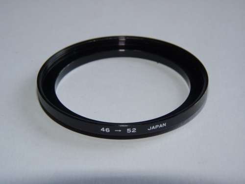Metal Adapter Ring F 52mm to L 46mm, Filter 52mm to Lens 46mm, Japan, Lot 1