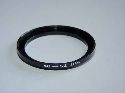 Metal Adapter Ring F 52mm to L 46mm, Filter 52mm to Lens 46mm, Japan, Lot 2