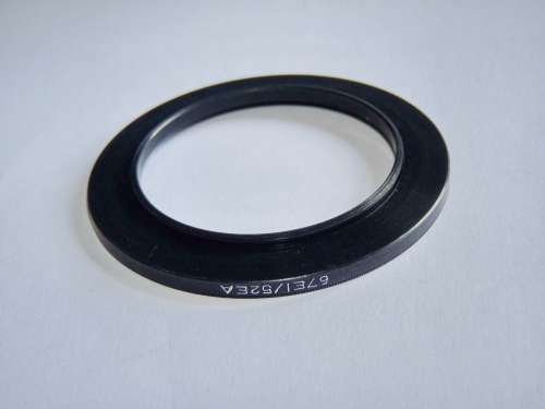 Metal Adapter Ring F 67mm to L 52mm, Filter 67mm to Lens 52mm, made by B+W Germany
