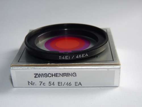 BW Metal Adapter Ring F 54mm to L 46mm, Filter 54mm to Lens 46mm,B+W