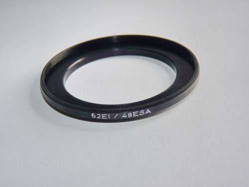 BW Metal Adapter Ring F 62mm to L 49mm, Filter 62mm to Lens 49mm,B+W