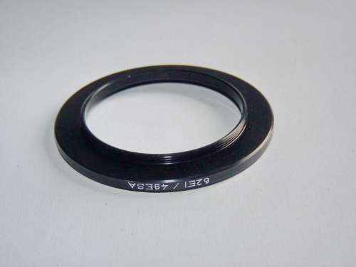 BW Metal Adapter Ring F 62mm to L 49mm, Filter 62mm to Lens 49mm,B+W