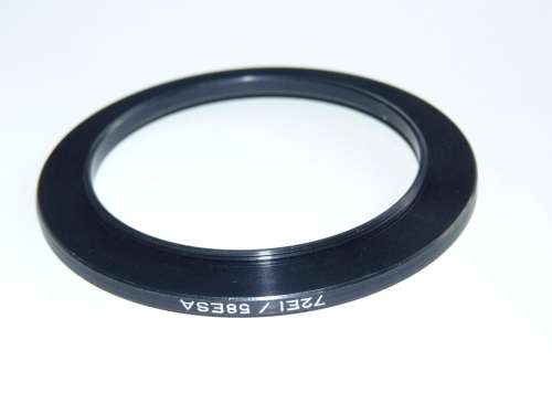 BW Metal Adapter Ring F 72mm to L 58mm, Filter 72mm to Lens 58mm,B+W