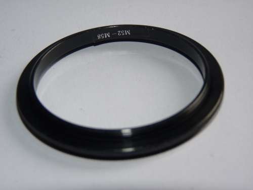 Metal Adapter Ring M 52 - M58 ,Coupling Reverse Macro Ring Adapter