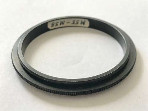 Metal Adapter Ring M 55 - M58 ,Coupling Reverse Macro Ring Adapter